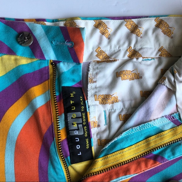 Mens Loudmouth Golf Shorts - Picture 2 of 2